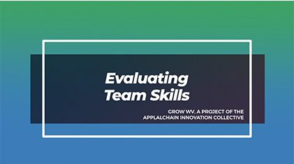 Evaluating Team Skills