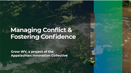 Managing Conflict and Fostering Confidence